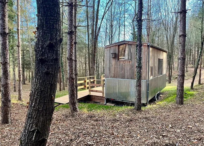 אוהל מפואר Tiny House Saint-Laurent-de-Cerdans